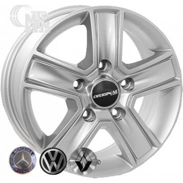 ZW BK473 6,5x15 5x160 ET60 DIA65,1 (silver)